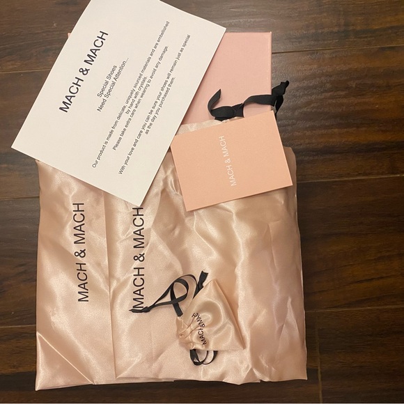 Mach & Mach | Nicole Crystal Bow Heeled Sandal - Picture 7 of 7